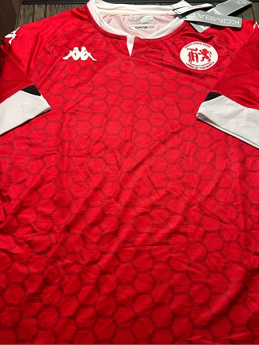 Kappa brand SOUTH AFRICA HIGHLANDS PARK FC Men's JERSEY Sz X-LARGE  New with tag